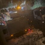 Nakts cela remontdarbi Imantā.