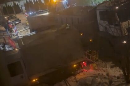 Nakts cela remontdarbi Imantā.